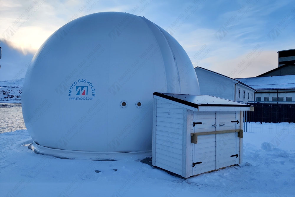 挪威B?tsfjord雙膜儲(chǔ)氣柜項(xiàng)目