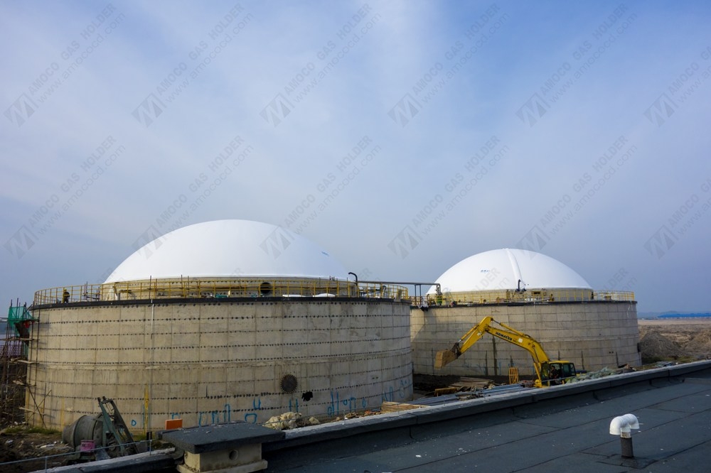 吉林長(zhǎng)春雙聯(lián)膜氣柜