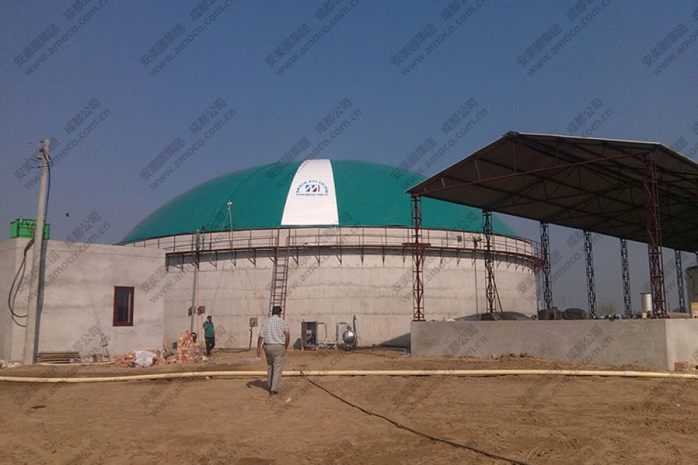 印度AMB型雙膜儲(chǔ)氣柜