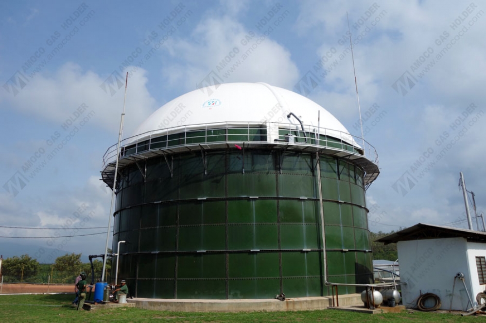 馬來(lái)西亞養(yǎng)豬場(chǎng)儲(chǔ)氣柜