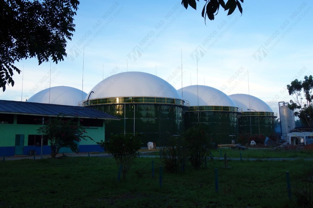 印度尼西亞AMB型雙膜儲氣柜項目