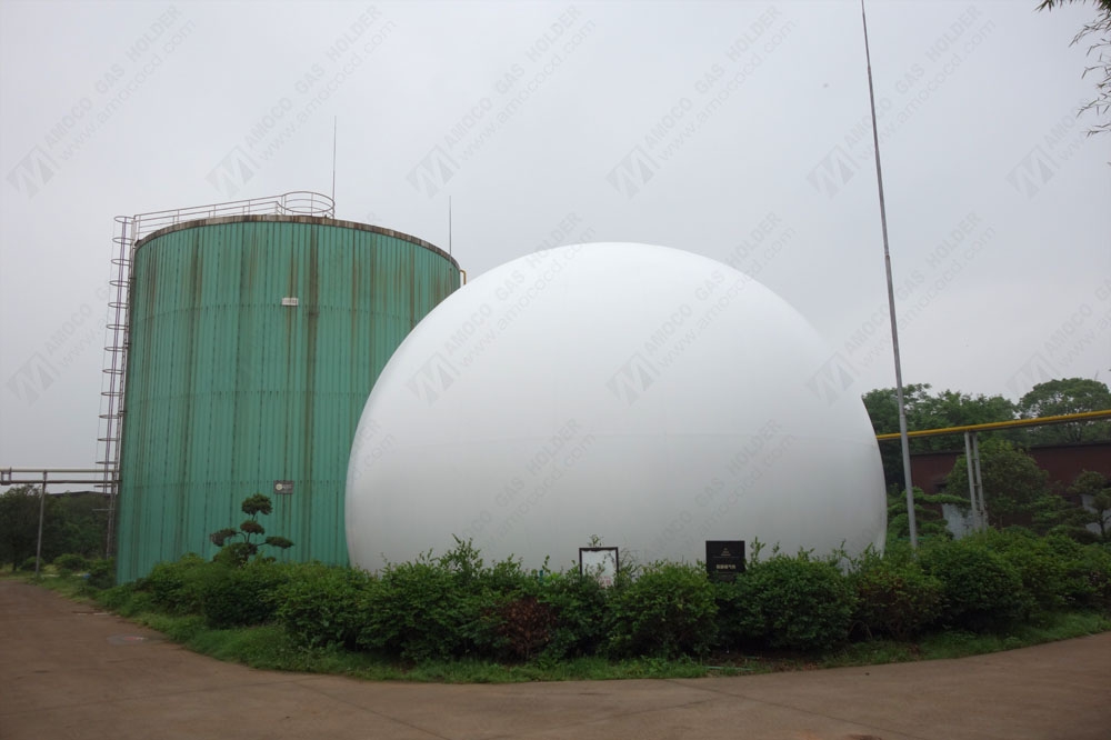 浙江金華養(yǎng)豬場(chǎng)膜氣柜