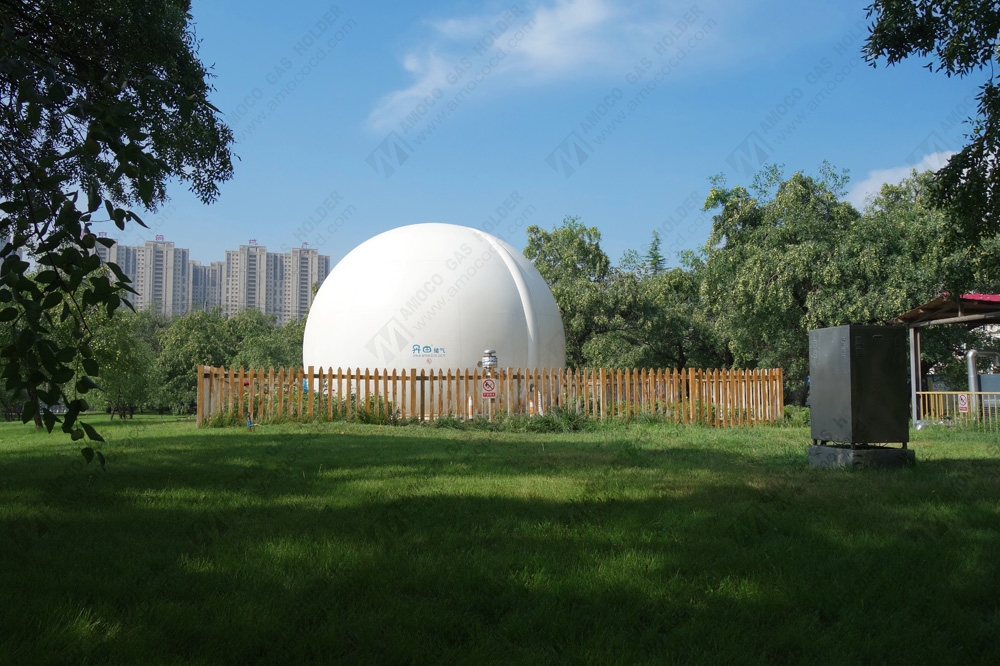 甘肅蘭州市啤酒廠膜氣柜