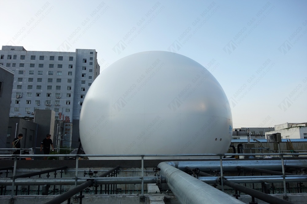 江蘇南通市染織公司膜氣柜