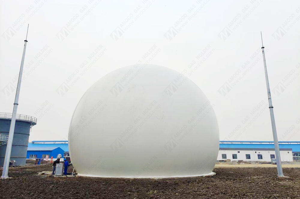 天津市奶牛場膜氣柜項(xiàng)目