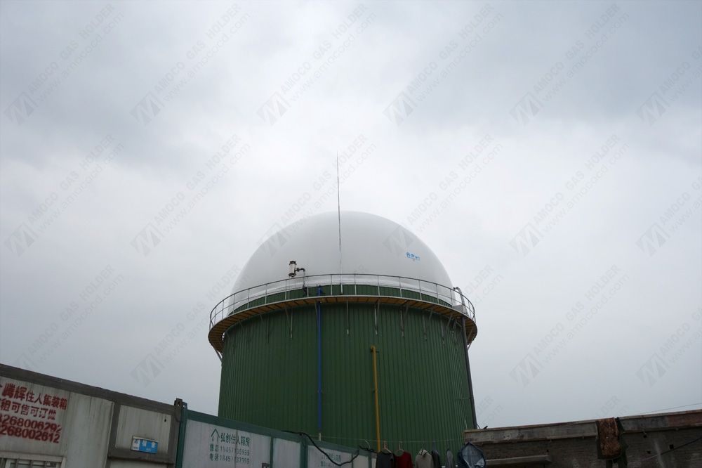 浙江杭州養(yǎng)豬場膜氣柜