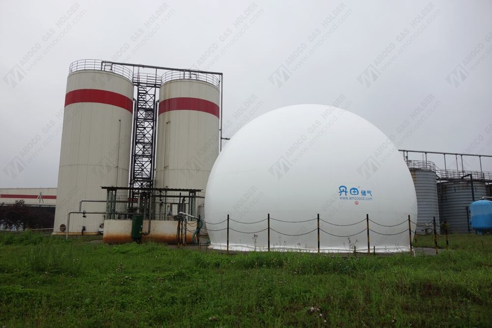 江西吉安啤酒廠膜氣柜