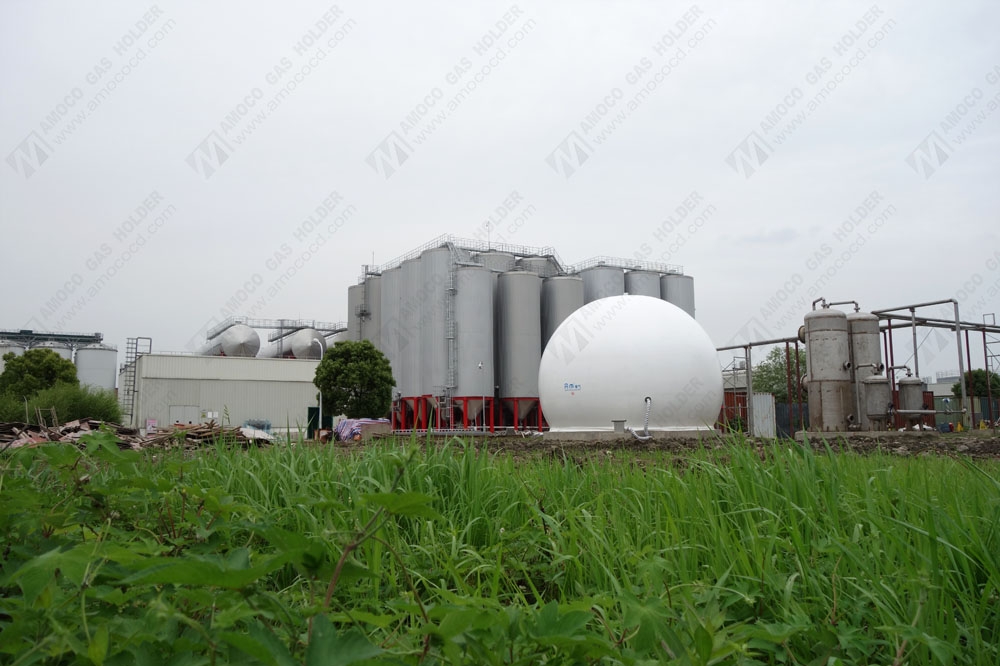 浙江嘉興膜氣柜項目