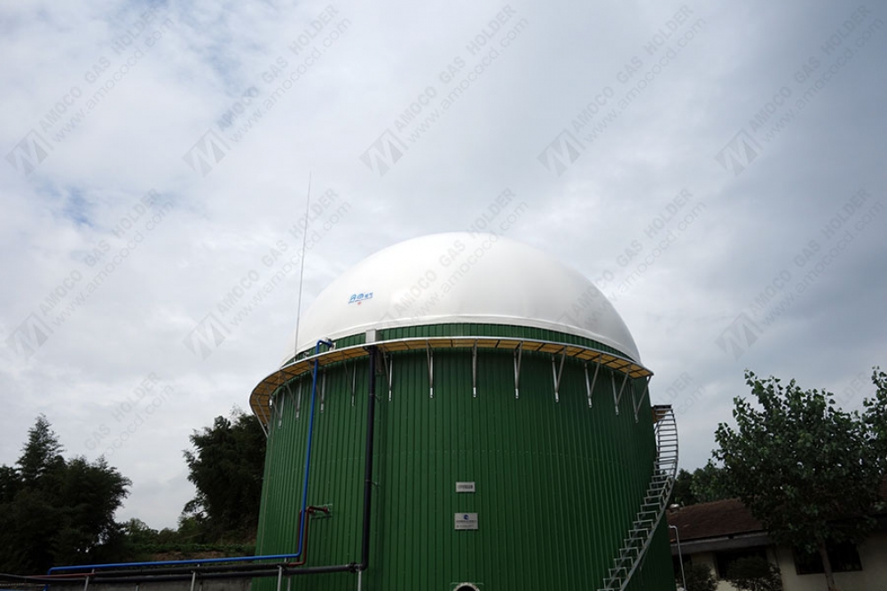 浙江杭州市養(yǎng)殖場雙膜氣柜