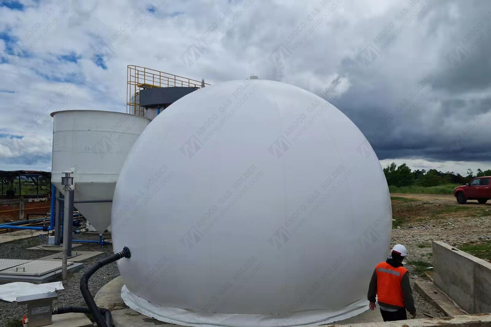 智利Los Lagos奶牛場(chǎng)膜氣柜項(xiàng)目
