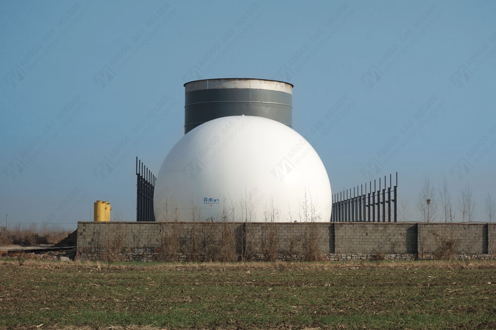 山東棗莊市 膜氣柜