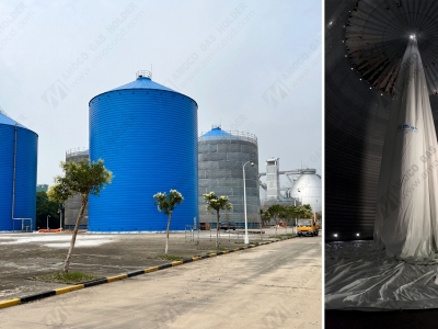 上海污水處理廠四聯(lián)AMS-L項(xiàng)目安裝完成